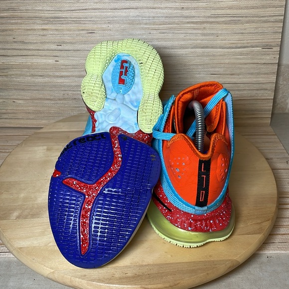 Nike Lebron 19 Xix Low Blue Chill Shoes Mens Size 7 - Picture 8 of 9